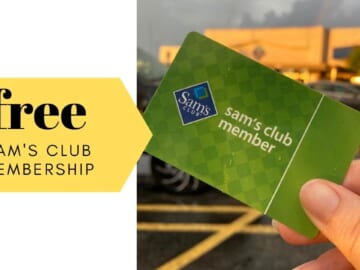 One Year Sam’s Club Membership Deals – Gift Card & Free Products