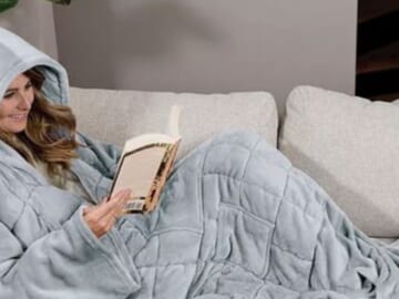 Ella Jayne Wearable Weighted Snuggle Blanket for $34.99 Shipped