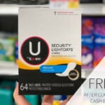U By Kotex Pads, Tampons or Liners As Low As FREE At Publix