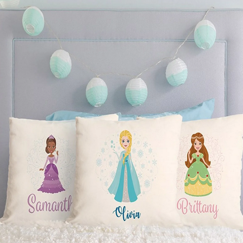 Personalized Princess Pillow Covers only $9.99 shipped!