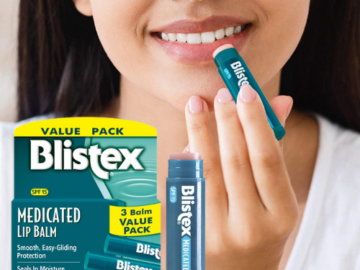 3 Pack Blistex Medicated Lip Balms as low as $1.88 Shipped Free (Reg. $7) | Just 63¢ Each
