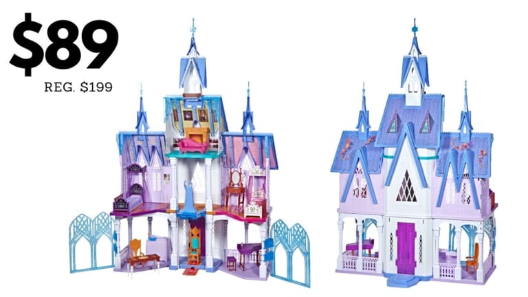 Disney Frozen II Arendelle Castle Play Set for $89.99 (reg. $199)