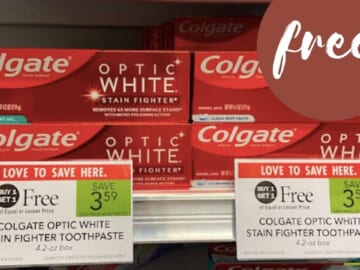 FREE Colgate Optic White Toothpaste | Publix eCoupon