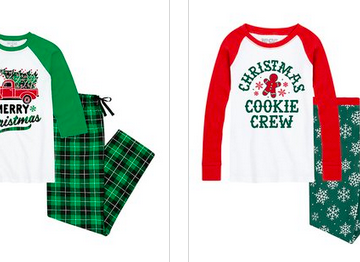 Christmas Pajamas for the Family starting at just $17.99!