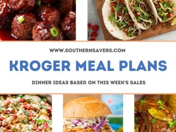 kroger meal plans 10/27