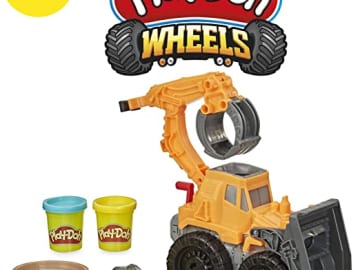 Play-Doh Wheels Front Loader Toy with Colors $9.99 (Reg $20.99) | with Non-Toxic Sand and Classic Compound in 2 Colors!