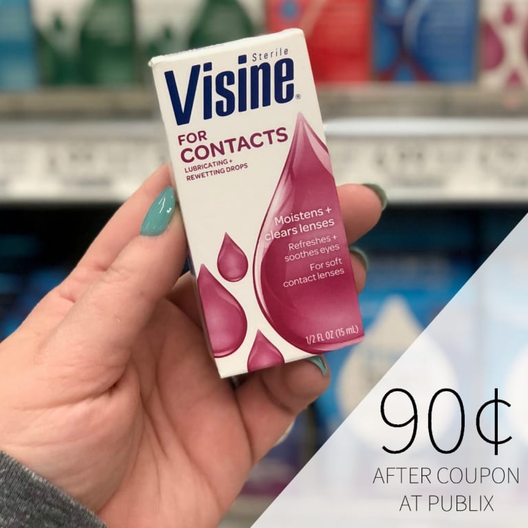 Get Visine Eye Drops As Low As $2.29 Per Bottle At Publix (Less Than Half Price!)