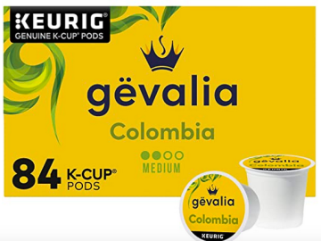 Gevalia Colombia Medium Roast K-Cup Coffee Pods (84 ct Box)