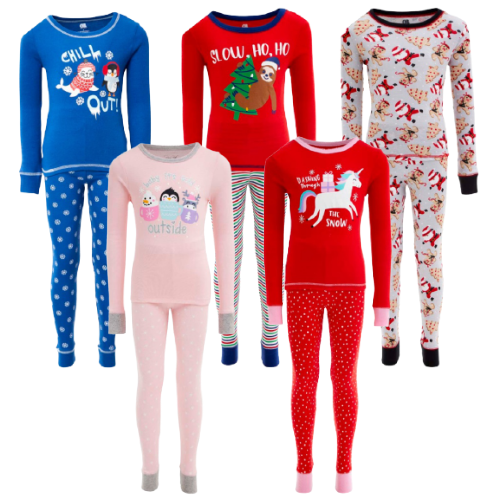 Kids Matching Christmas PJ Sets $7.49 (Reg. $30) | Lots of Fun Designs!