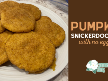 Pumpkin Snickerdoodles Recipe (Without Eggs!)