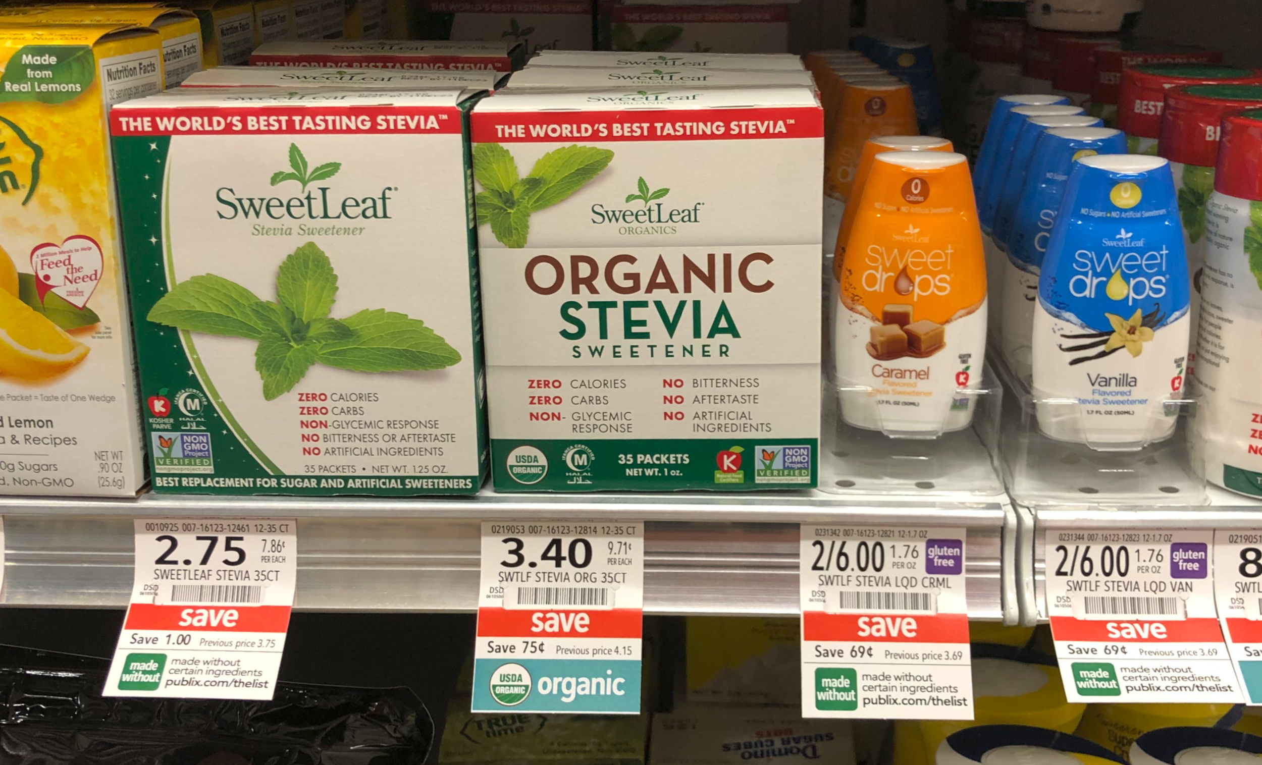 SweetLeaf Sweet Drops Just $1.74 At Publix on I Heart Publix 1