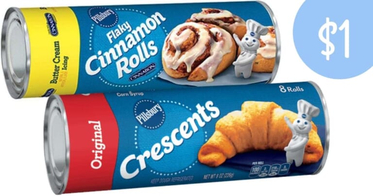 Pillsbury Printable Coupon | Refrigerated Baked Goods for $1