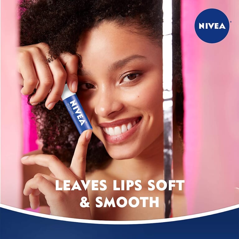 4 Count NIVEA Moisture Lip Care as low as $5.93 Shipped Free (Reg. $12) – $1.48/ tube
