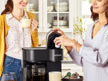 Keurig K-Duo Carafe & Single Serve Coffeemaker $99.99 Shipped Free (Reg. $180) – FAB Ratings!