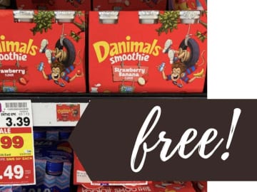 6-Pack of Danimals Smoothies as Low as FREE at Stores All Around Town