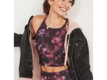 Today Only! 50% Off Old Navy Active PowerSoft Tops and Bottoms for Women + for Girls