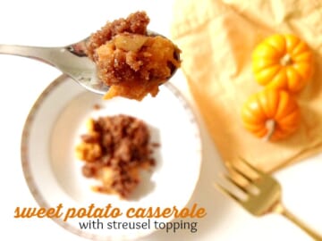 Frugal Recipe: Sweet Potato Casserole with Streusel Topping