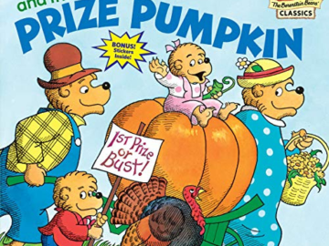 The Berenstain Bears and the Prize Pumpkin, Kindle Edition $1.12 (Reg. $4.99) – FAB Ratings! 1,300+ 4.8/5 Stars!