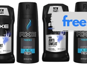 Get 4 Free AXE Body Sprays or Deodorants at CVS