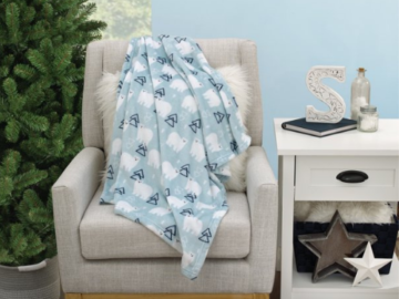 Walmart Early Black Friday! 6 Colors! Parent’s Choice Plush Baby Blanket $4.86