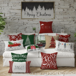 Farmhouse Chic Christmas Pillow Covers for $12.99 shipped!
