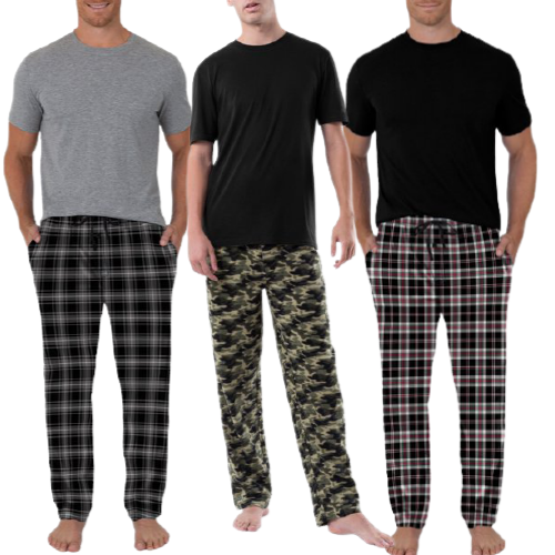 Walmart Early Black Friday! 2-Pack Fruit Of The Loom Men’s Pajama Set $10 (Reg. $19.99) -$5 per pair of pajamas!