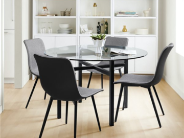 Check out this FAB set of 4 Upholstered Dinning Chairs, Just $139.99 + Free Shipping!