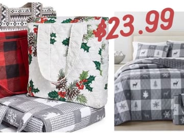 Martha Stewart Collection Quilt in A Bag Set for $23.99
