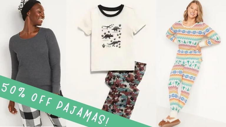 Old Navy | 50% Off Pajamas For The Family