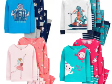 50% Off Carter’s 4-Piece Pajama Sets from $18 (Reg. $36) | $9 a pair!