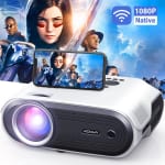 Native 1080P Wifi 8000L FHD Video Projector $78.49 After Code (Reg. $165) + Free Shipping – FAB Ratings!