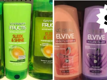 $1 Garnier Fructis & L’Oreal Elvive Haircare | CVS Deal