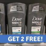 Get 2 FREE Dove Men+Care Deodorants | CVS Deal