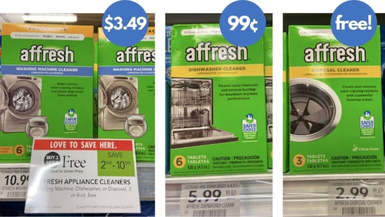 Affresh Appliance Cleaner Stacking Deals as Low as FREE at Publix