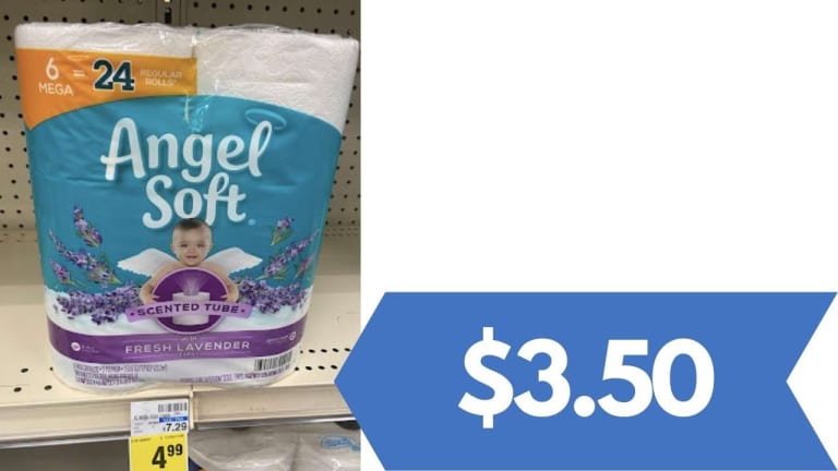 Angel Soft Bath Tissue for $3.50 at Publix & CVS
