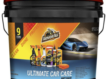 Walmart Early Black Friday! 9-Piece Armor All Complete Car Care Holiday Gift Pack Bucket $19.88 (Reg. $37.71)