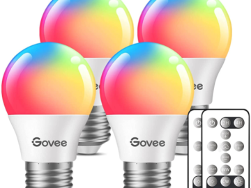 Control the Lights in Your home with these FAB LED Color changing Bulbs, Just $9.99 (4 Pack) After code!