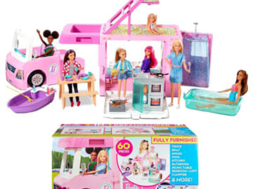 Walmart Early Black Friday! Barbie 3-in-1 DreamCamper Vehicle $60 Shipped Free (Reg. $100) – FAB Ratings!