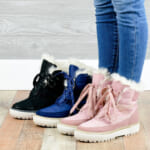 Trendy Lace-Up Winter Boot $47.99 Shipped Free (Reg. $89.99) | 9 sizes, 3 colors