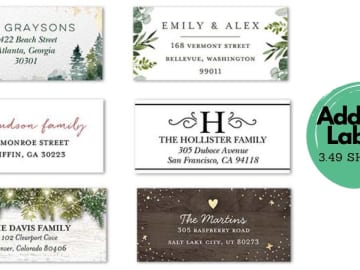 address labels