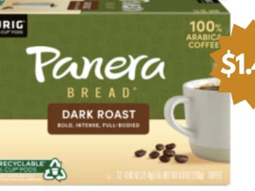 Panera Bread Coffee K-Cups for $1.49 at Kroger