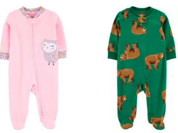 *HOT* Carter’s/OshKosh B’gosh: FREE Shipping + $7 Fleece Footies, $5 Leggings, $5 Bodysuits, and more!