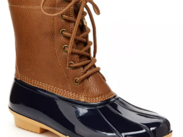 2 Colors! JBU Women’s Maplewood Casual Duck Boots $19.99 (Reg. $69.99)