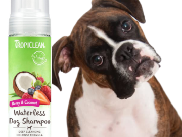 Save BIG on TropiClean Pet Care Needs as low as $5.19 Shipped Free (Reg. $10+) | Shampoo, Conditioner, Deodorizing Sprays & More!