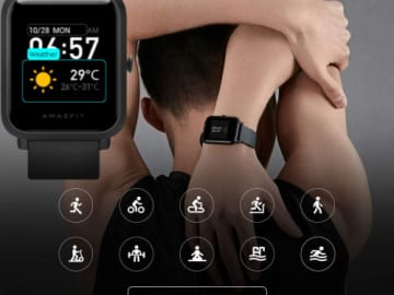 Amazfit Bip S Fitness Smartwatch $37 Shipped Free (Reg. $70) – With 10 Sports Modes and Built-in GPS
