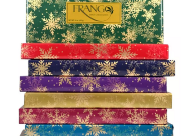 Macy’s Early Black Friday! Frango Chocolates 1 LB Holiday Wrapped Box Of Chocolate $10! (Reg. $28) | 8 Choices – Fun Holiday Gift!