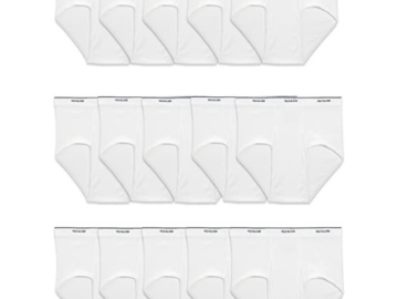 Fruit of the Loom 15 Pack Men’s Tag-Free Cotton Briefs $12.50 (Reg. $22.99) | 83¢ each!