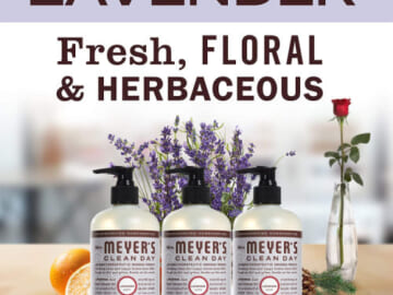 Today Only! Save BIG on Mrs. Meyer’s and Method Hand Soaps as low as $6.59 Shipped Free (Reg. $12+)