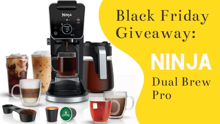 Thanksgiving Week Giveaways | Ninja Dual Brew Coffee System