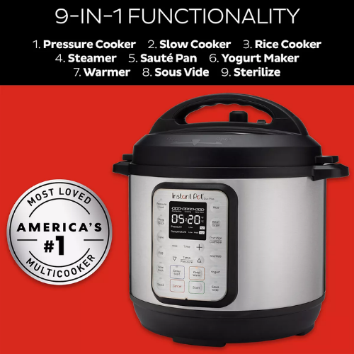 Kohl’s Black Friday! Instant Pot 9-in-1 Multi-Use Pressure Cooker $35.99 (Reg. $119.99)